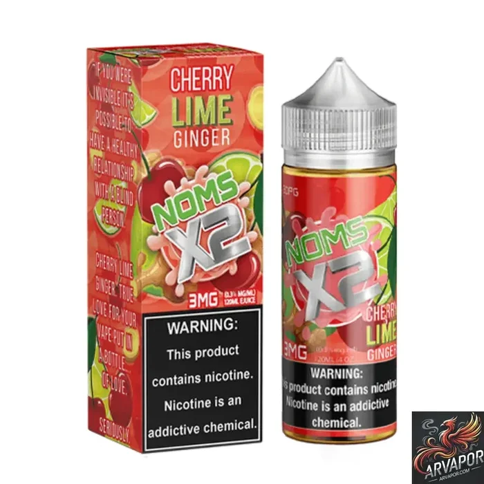 Cherry Lime Ginger – Noms X2 E-Liquid 120mL