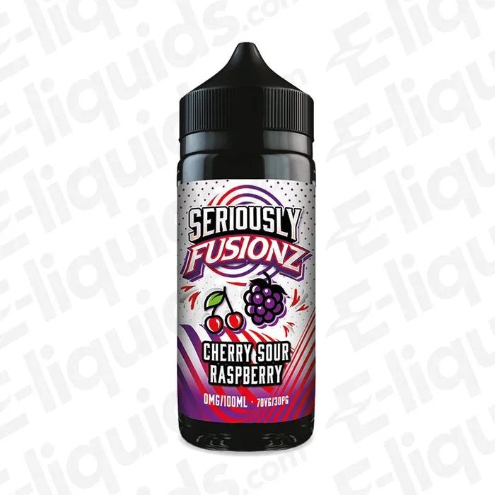 Cherry Sour Raspberry Seriously Fusionz Shortfill Vape Juice by Doozy Vape Co