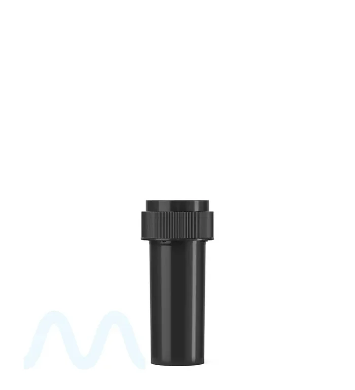 Child Resistant | Black Reversible Cap Vials | 8dr – 1g – 410 Count