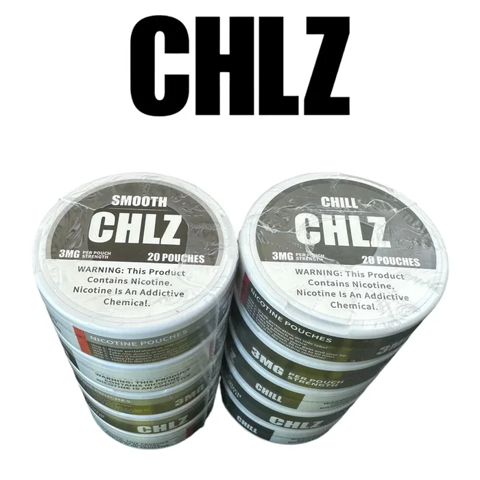 CHLZ Nicotine Pouch 3mg 20pk – 5ct