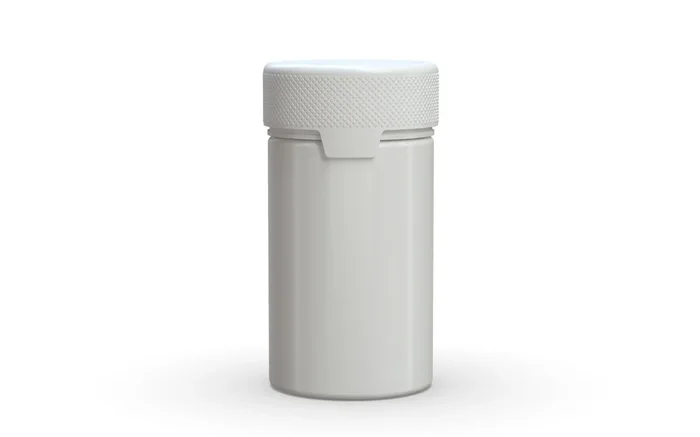 CHUBBY GORILLA | Child Resistant White Plastic Aviator Container w/ White Cap | 150mL – 5oz – 300 Count
