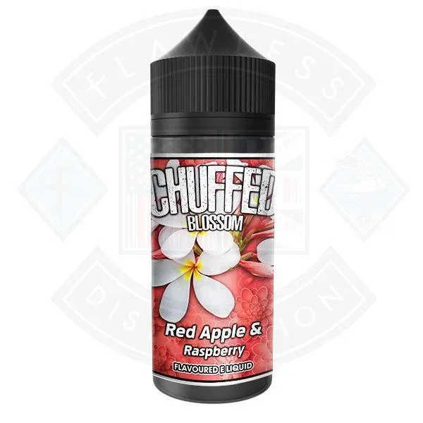 Chuffed Blossom – Red Apple and Raspberry 0mg 100ml Shortfill E-Liquid