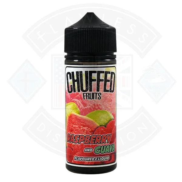 Chuffed Fruits – Raspberry & Guava 0mg 100ml Shortfill E-Liquid