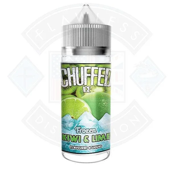 Chuffed Ice – Frozen Kiwi & Lime 0mg 100ml Shortfill E-Liquid
