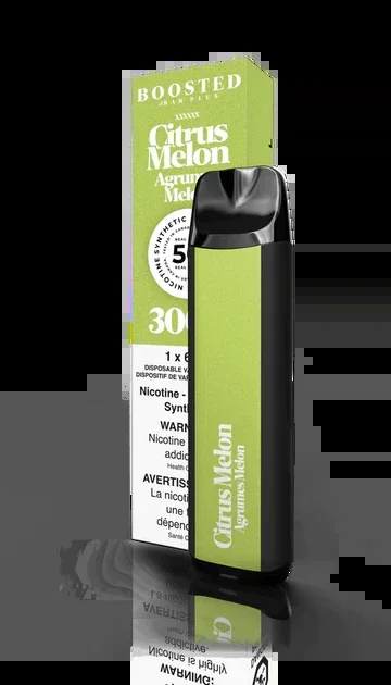 Citrus Melon – Disposable Vape with Boosted Bar Plus Power