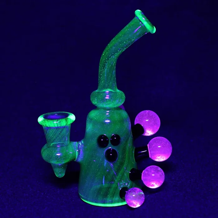 Clayball Glass “Super Nova ” Heady Sherlock Dab Rig