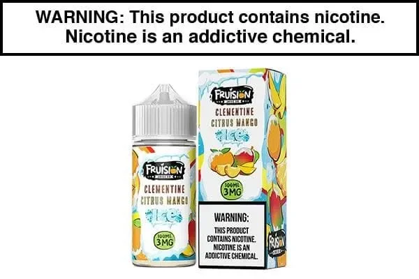 CLEMENTINE CITRUS MANGO ICE BY FRUISION 100ML