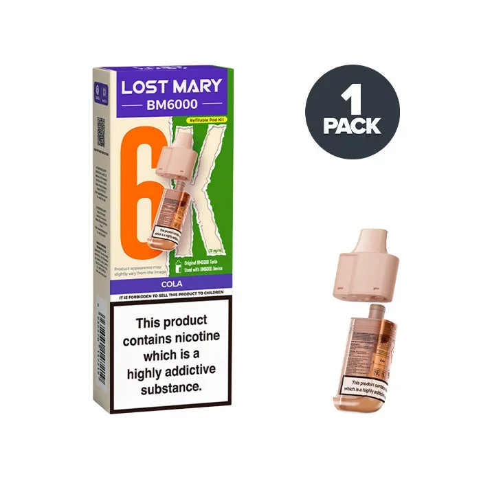 Cola Lost Mary BM6000 Refill Pack