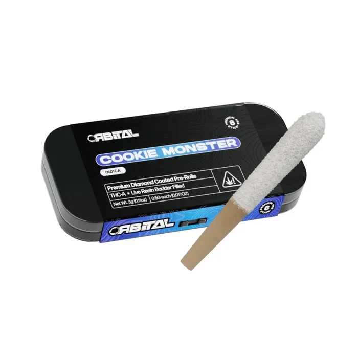 Cookies Monster – Galaxy Treats Orbital THC-A Pre-Rolls 6CT
