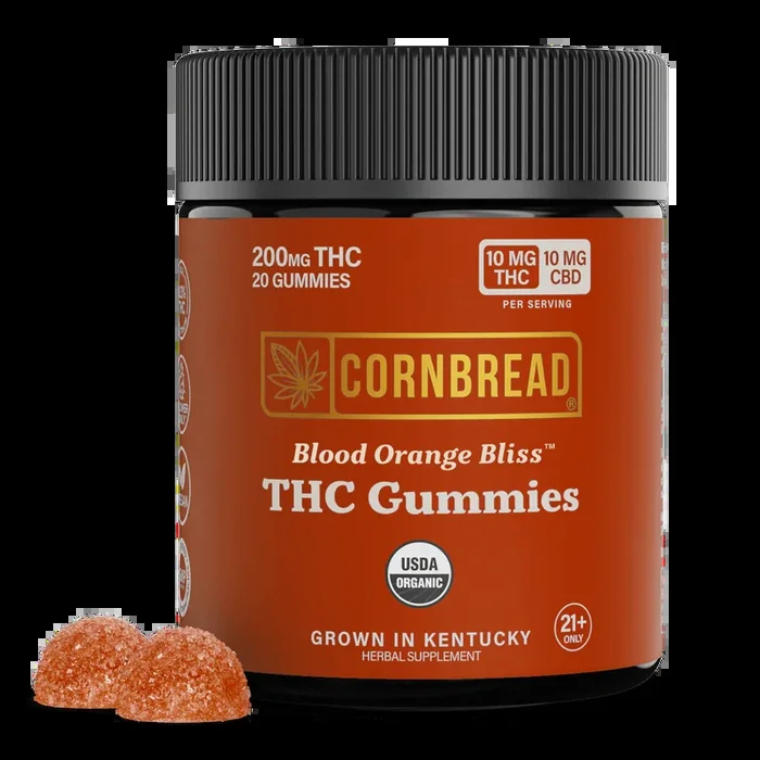 Cornbread Hemp | THC 1:1 Gummies 200 mg / 20 Pack