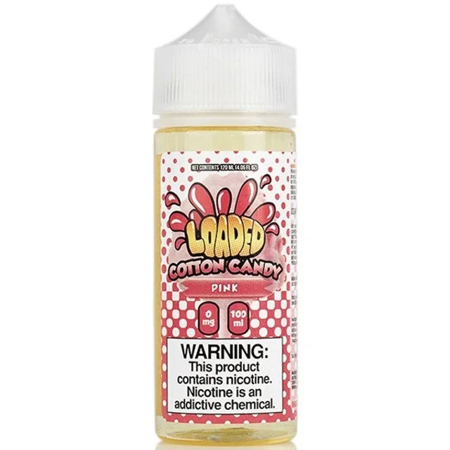 Cotton Candy Pink Loaded E-Liquid 120ml Vape Juice