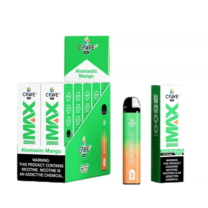 Crave Max 2500 – Aloetastic Mango