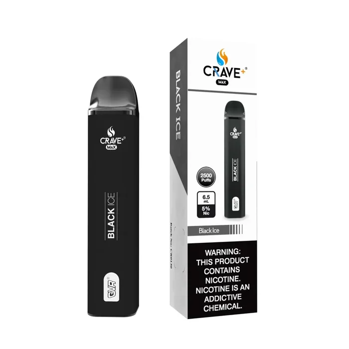 Crave Max 2500 – Black Velvet (Black Ice)