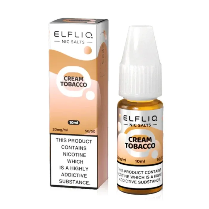 Cream Tobacco By ELFLIQ 10ml Vape Juice