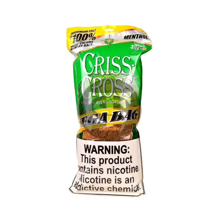 Criss Cross Virginia Blend Menthol Pipe Tobacco 16 oz. Bag