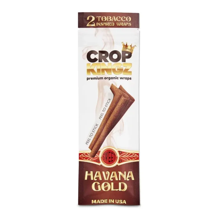Crop Kingz Hemp Wraps – Havana Gold