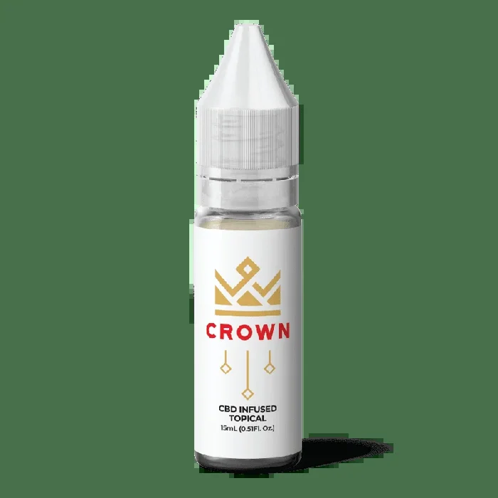 Crown Red CBD Vape Juice – 15 ML – CBD Infused Topical – Made in USA