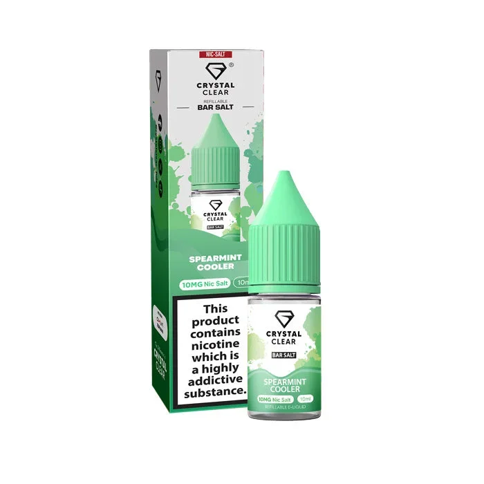 Crystal Clear Spearmint Cooler Nicotine Salt