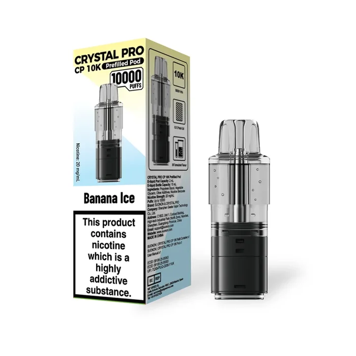Crystal Pro CP 10k Replacement Pod Set of 5