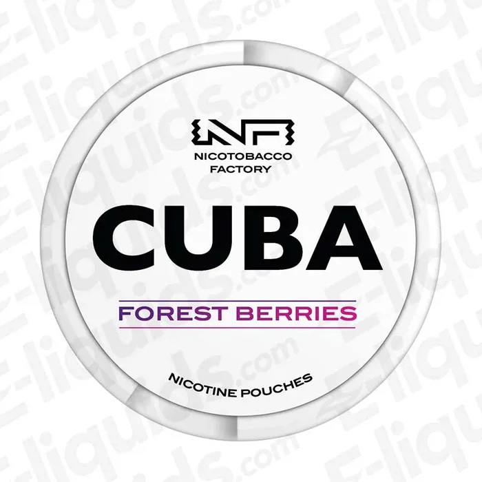 CUBA Forest Berries Nicotine Pouches