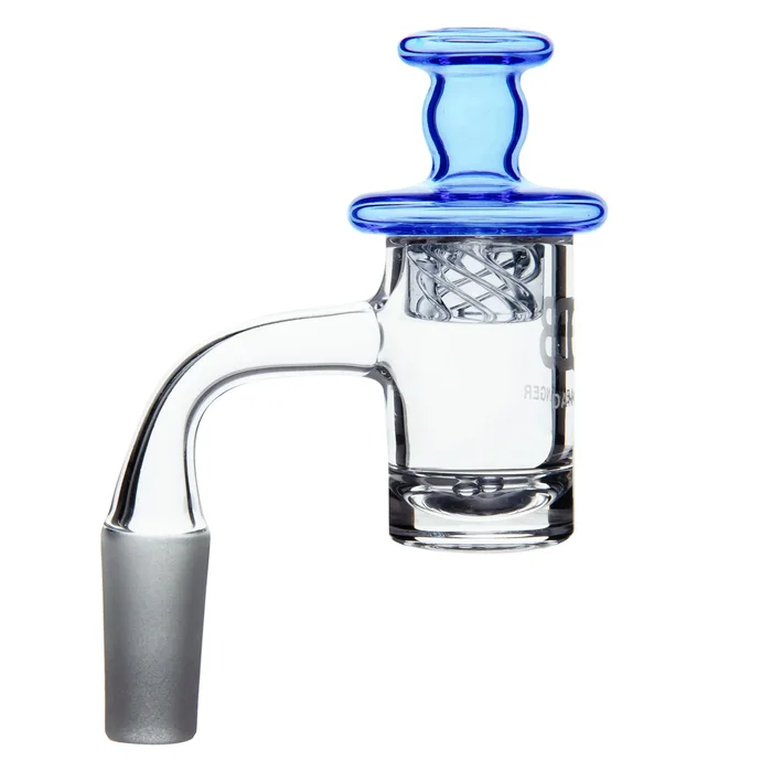 DANK BANGER Hybrid Banger Set w/ Spinning Cap & Terp Pearls