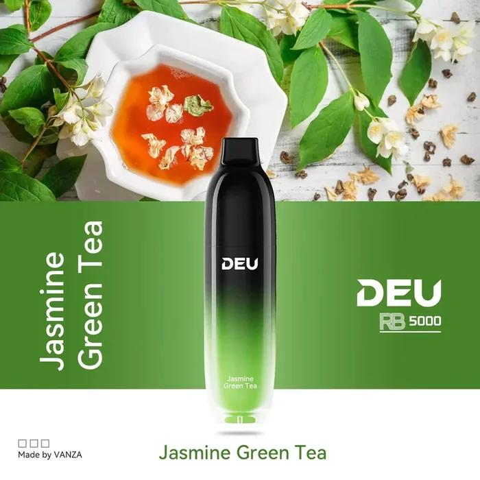 DEU RB5000 Disposable Vape – Jasmine Green Tea