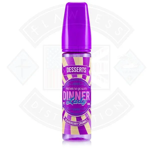 Dinner Lady – Blackberry Crumble Aroma 50ml Shortfill E-liquid