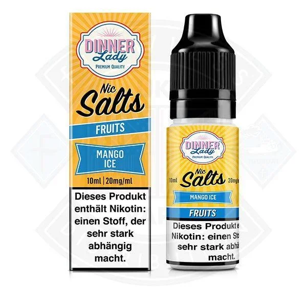 Dinner Lady Nic Salt – Fruits – Mango Ice 10ml