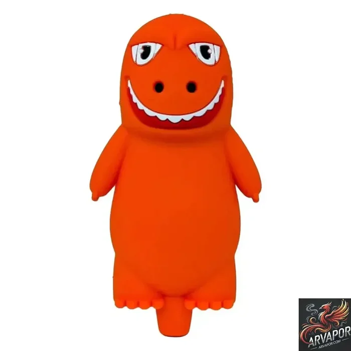 Dinosaur-Themed Silicone Hand Pipes | Durable & Vibrant Design
