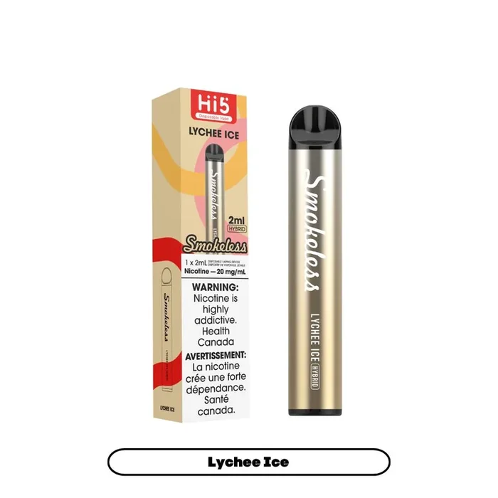 [Disposables] Hi5 Smokeless – Ice Lychee