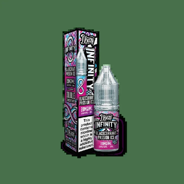Doozy Infinity Salts Blackcurrant Passion Ice Nic Salt E-Liquid