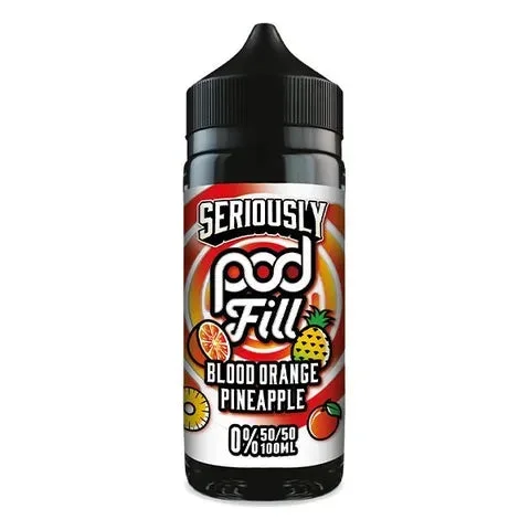 Doozy Seriously Pod Fill Blood Orange Pineapple 100ml Shortfill