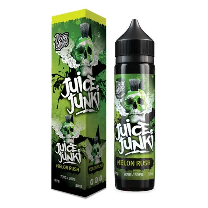 Doozy Vape Juice Junki Melon Rush 50ml Shortfill E-Liquid