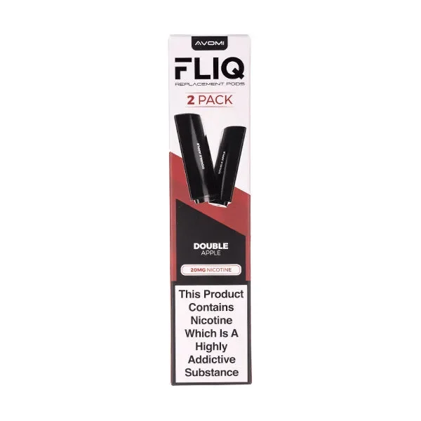 Double Apple FLIQ Prefilled Pods by Avomi