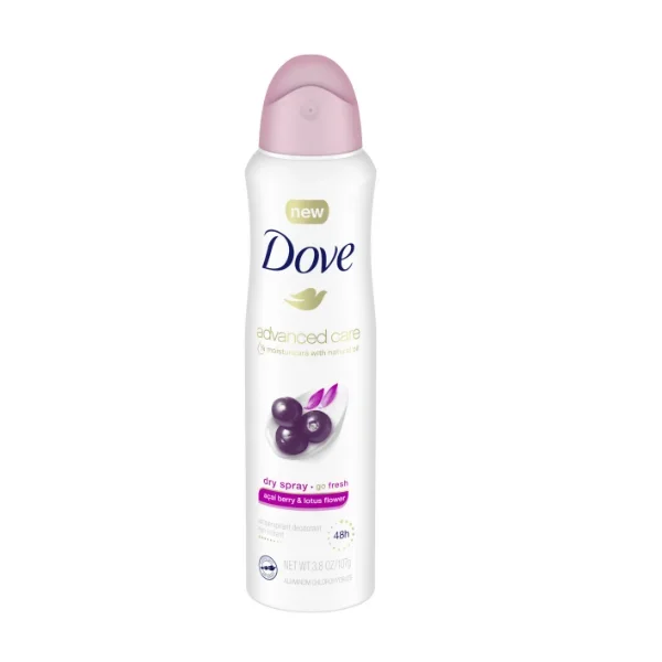 Dove Advanced Care Acai Berry & Lotus Flower Body Spary 107g