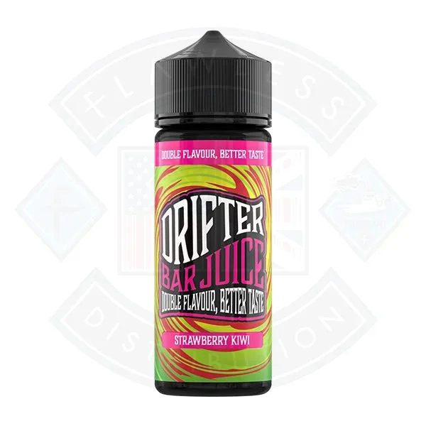 Drifter Bar Juice – Strawberry Kiwi 0mg 100ml Shortfill