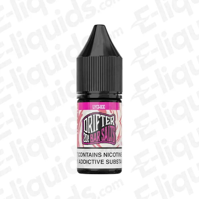 Drifter Bar Salt 10ml Nic Salts Vape Juice Lychee