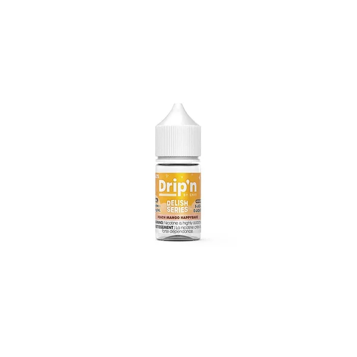 Drip’n by Envi Delish Salt Juice – Peach Mango Happybake (AB)