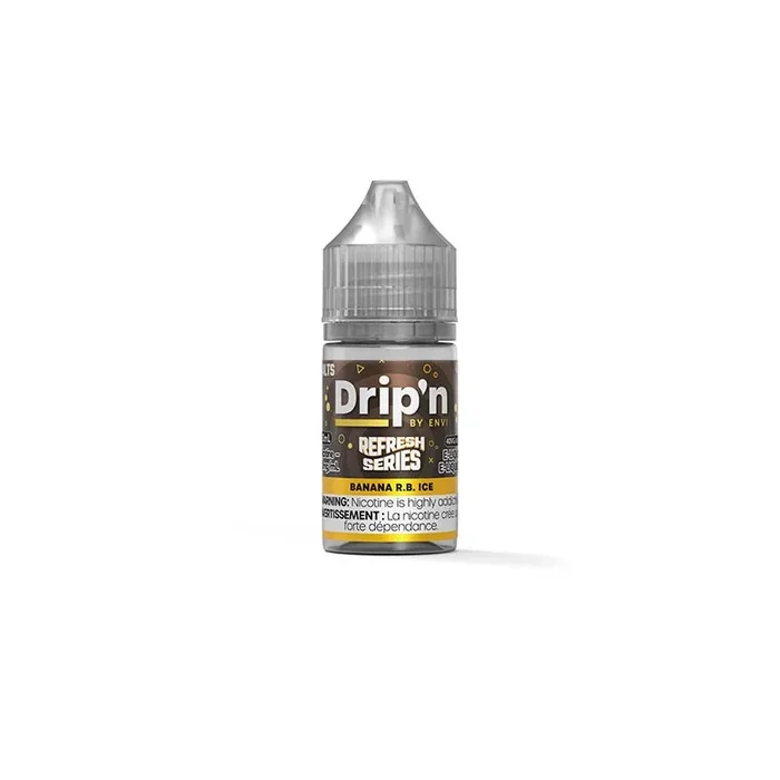 Drip’n by Envi Refresh Salt Juice – Banana R.B. Ice