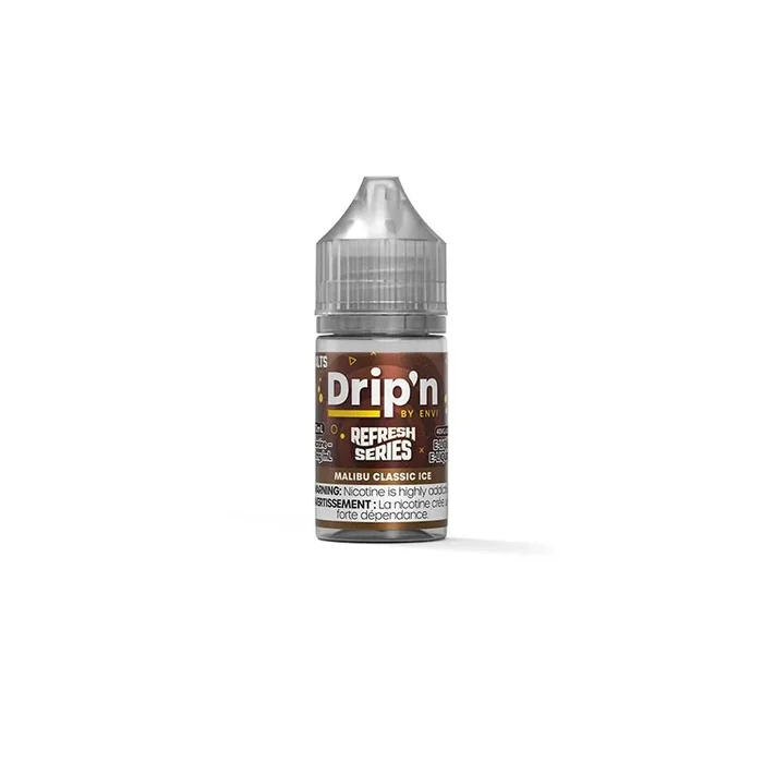 Drip’n by Envi Refresh Salt Juice – Malibu Classic Ice (ON)