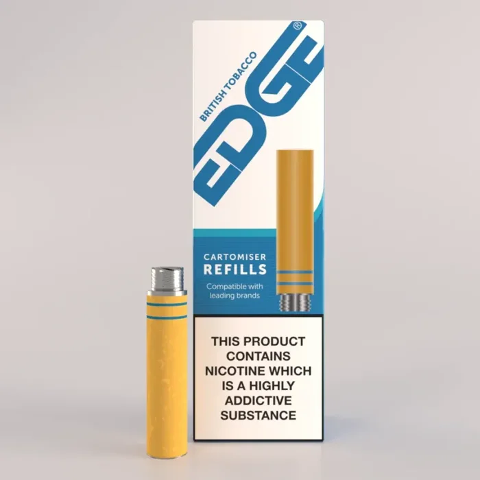 EDGE Cartomisers – British Tobacco – Pack of 3