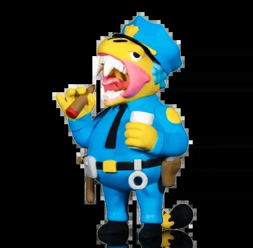 Elbo x GZ1 Dino Wiggum Vinyl Toy (5” Edition) – Donut Shop