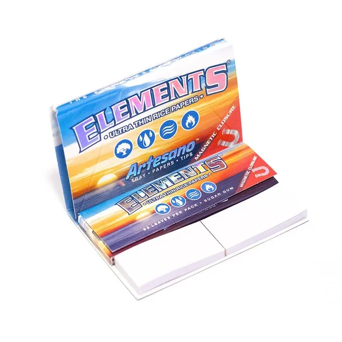 Elements Artesano Rolling Papers with Tips – 1¼