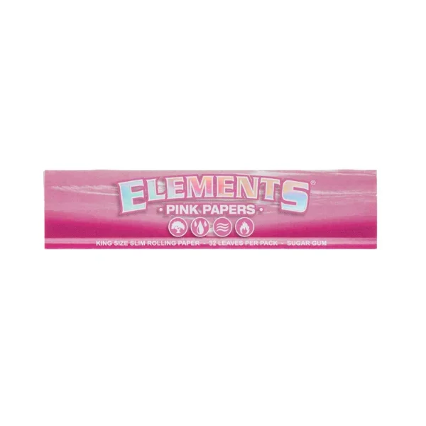 Elements Pink Slim Rolling Papers