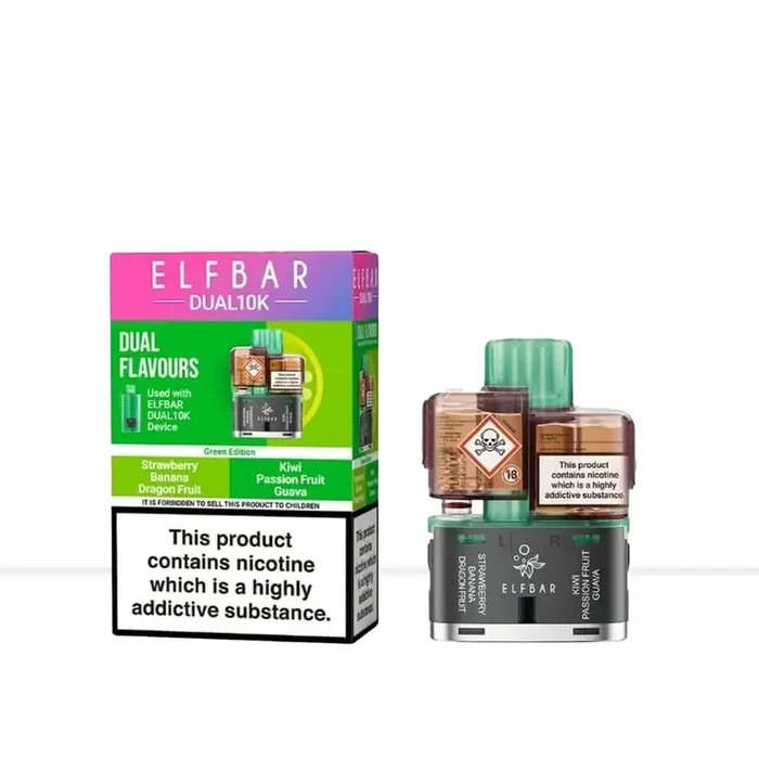Elf Bar Dual 10K Green Edition Pre-filled Pod System