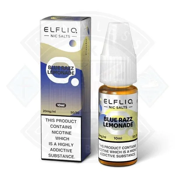 Elf Bar ELFLIQ Blue Razz Lemonade Nic Salt 10ml