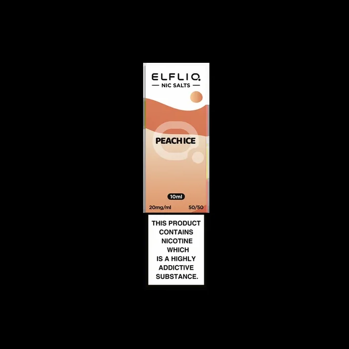 Elf Bar Elfliq Peach Ice Nic Salt E-Liquid