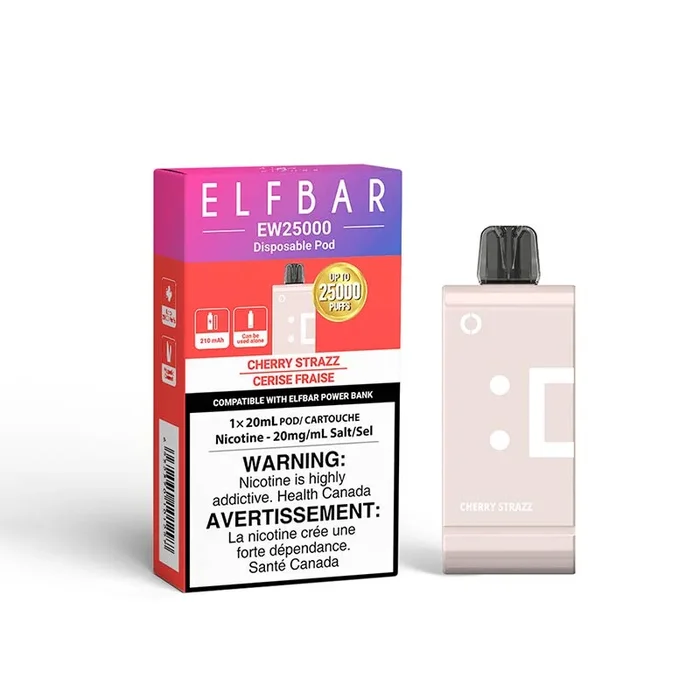 ELF Bar EW25K Disposable Pod – Cherry Strazz