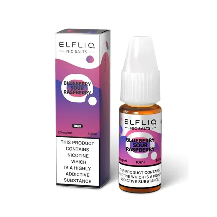 ElfLiq Blueberry Sour Raspberry e-liquid by Elf Bar