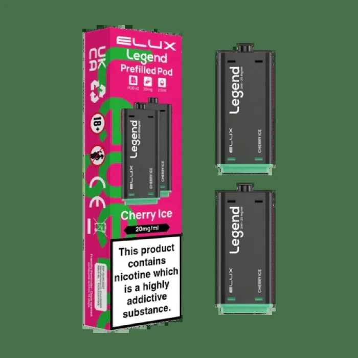 Elux Legend 1500 Prefilled Pod Cherry ice